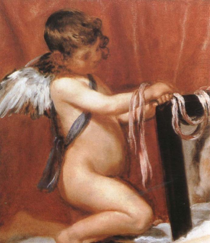 VELAZQUEZ, Diego Rodriguez de Silva y Detail of Venus china oil painting image